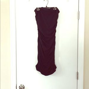 Black Strapless Dress